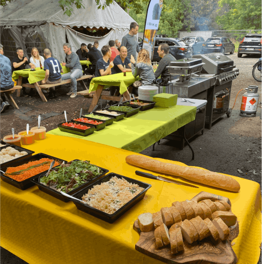Gourmet catering on open days at The Gathering