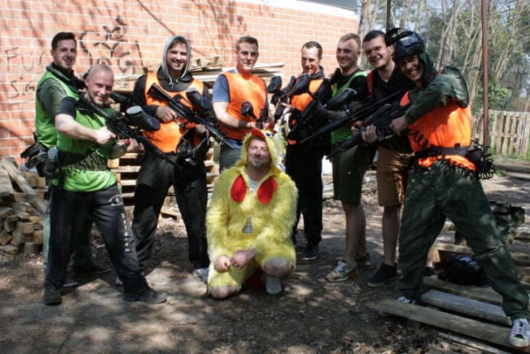 Bachelor and Bachelorette Parties at The Gathering: Paintball and Lasershooting Fun!