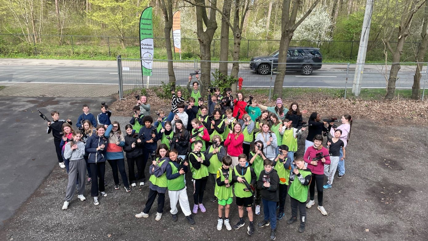 Lasershooting from 8 years of age at TheGathering.be
