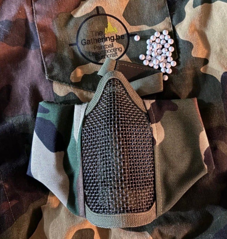 Mond- en oorbescherming airsoft thegathering.be