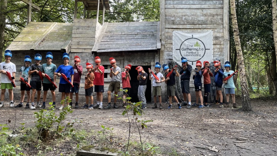Bushcraft bij The Gathering paintball Schiplaken