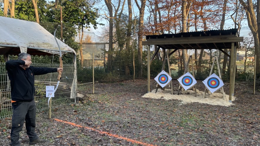 Bushcraft at The Gathering paintball Schiplaken