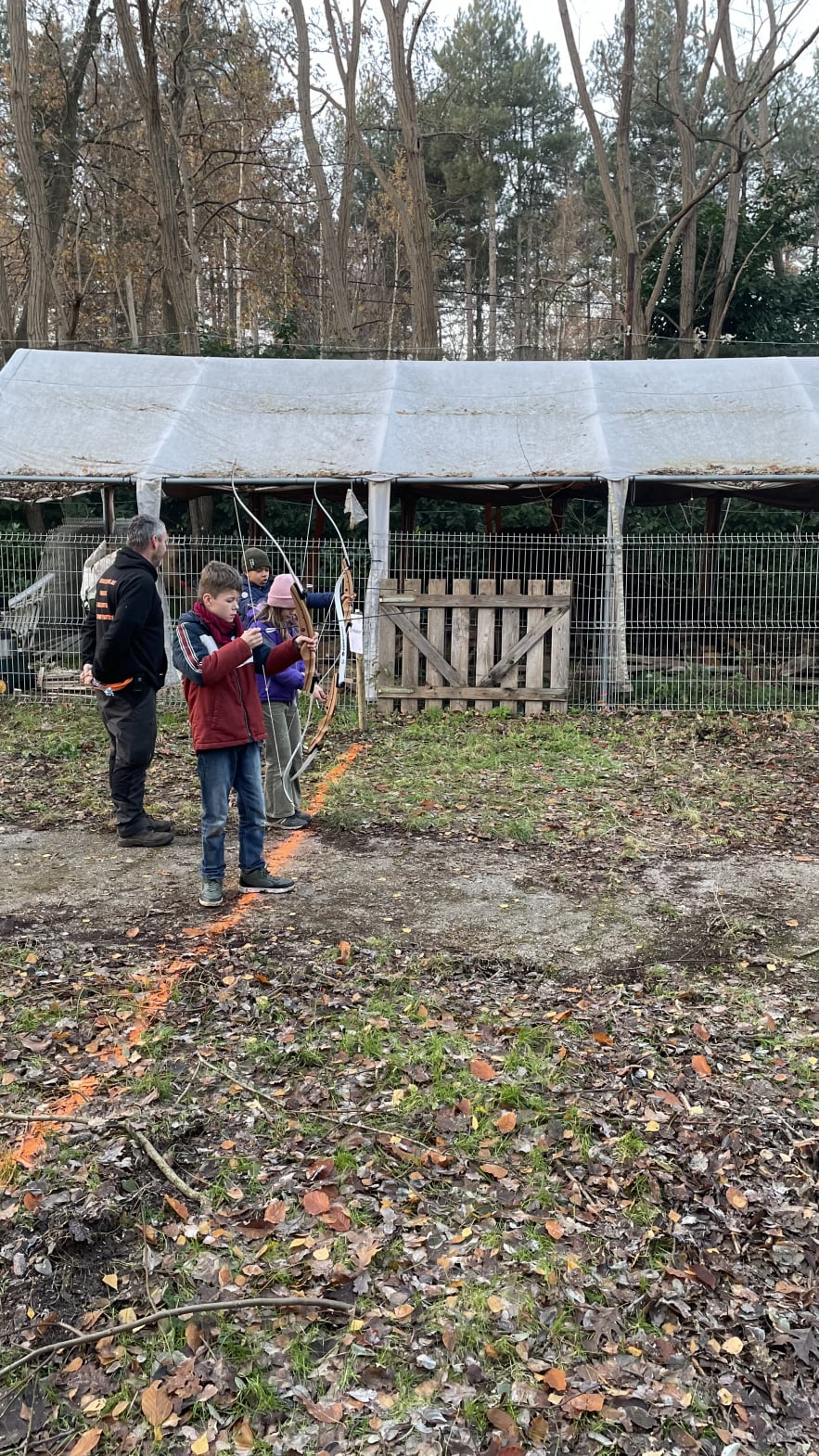 Bushcraft bij The Gathering paintball Schiplaken