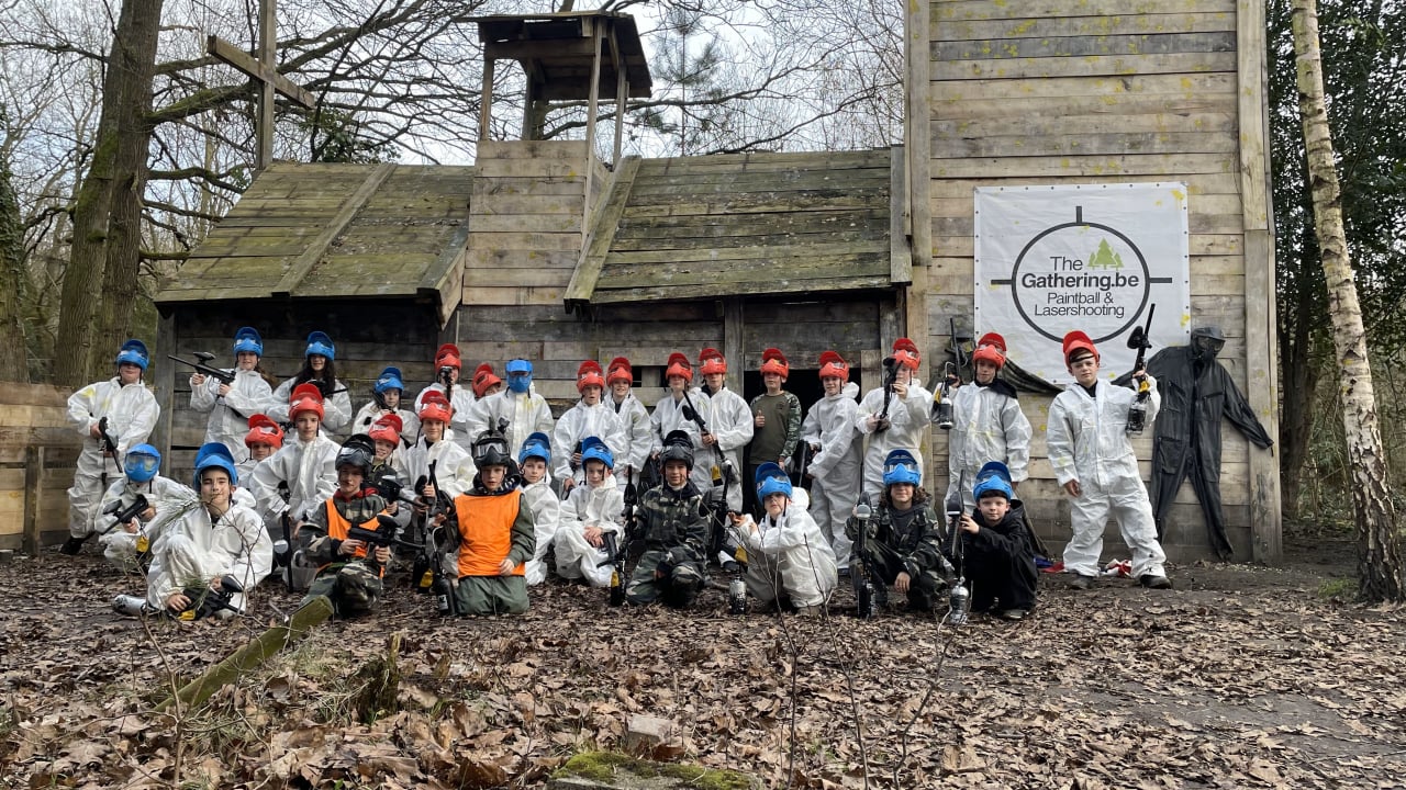 Junior paintball from 13 years of age at TheGathering.be