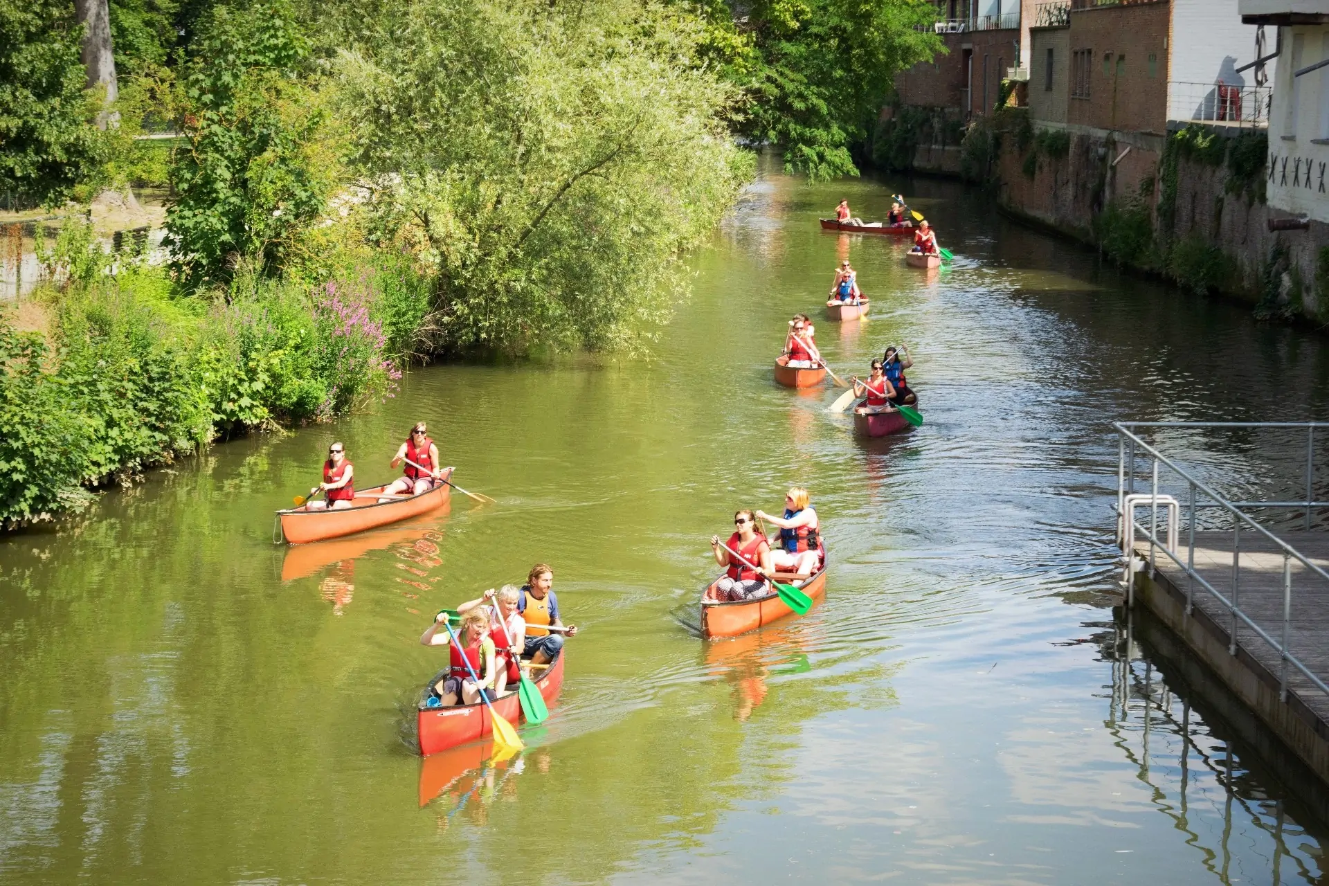 kajak kano SUP bij The Gathering