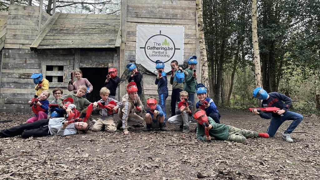 Kids paintball from 10 years of age at TheGathering.be