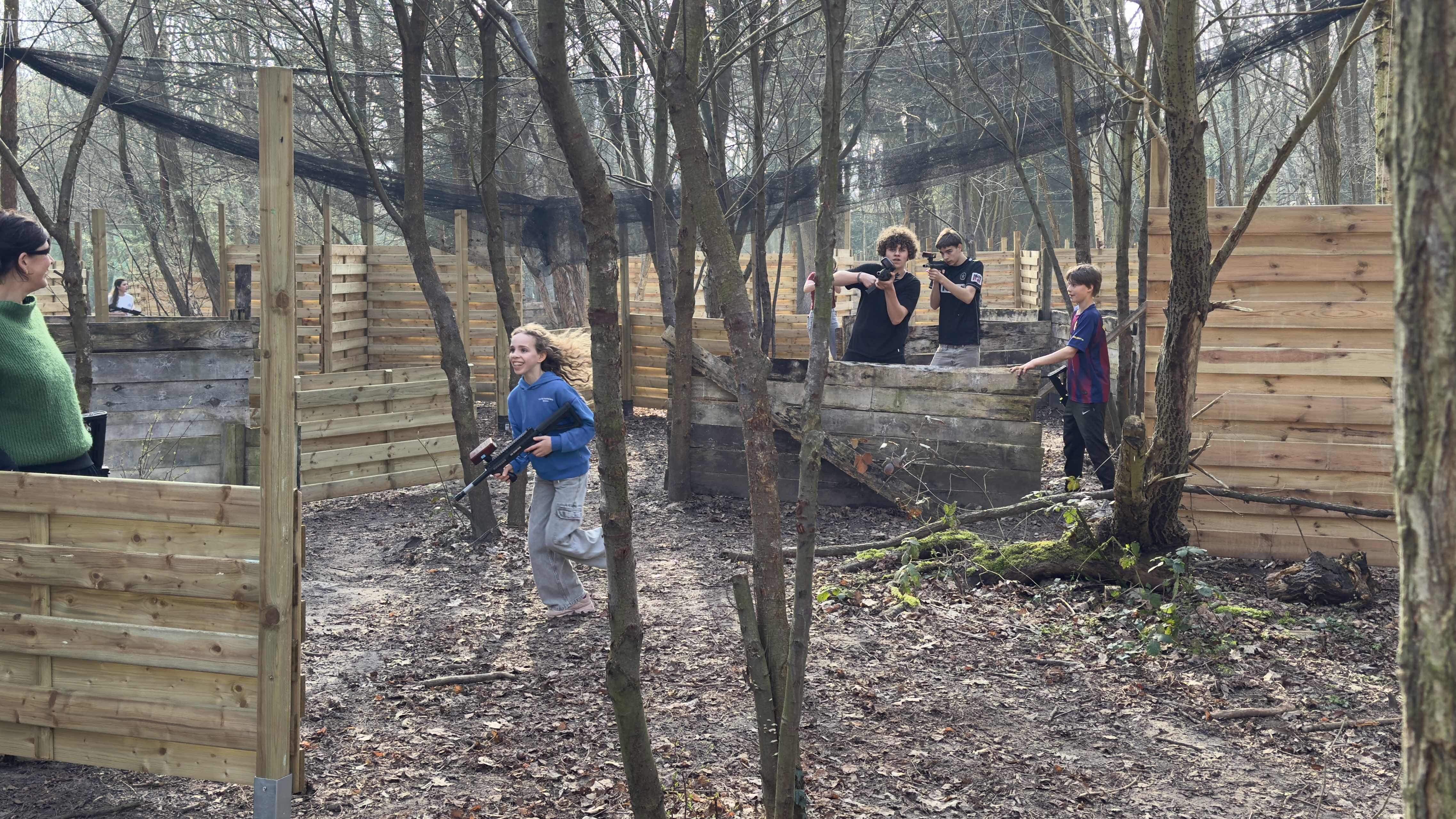 Lasershooting at The Gathering
