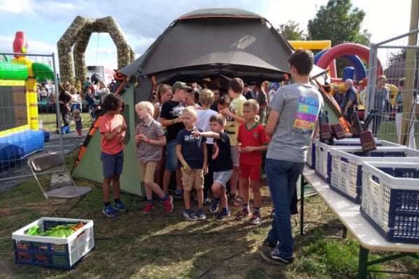 Op locatie met The Gathering voor paintball en lasershooting