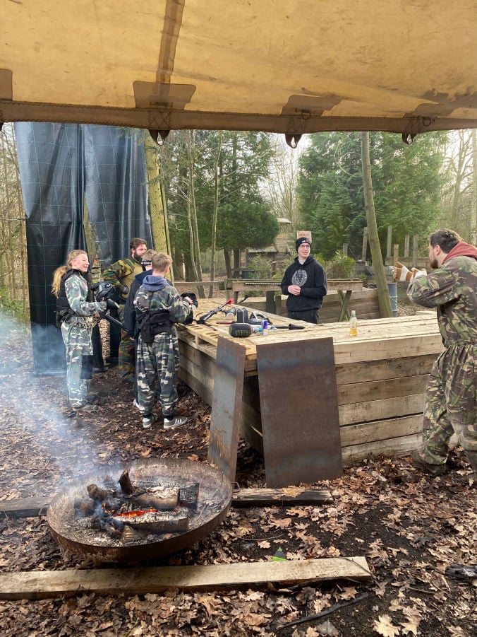 Open day at Gathering paintball Schiplaken