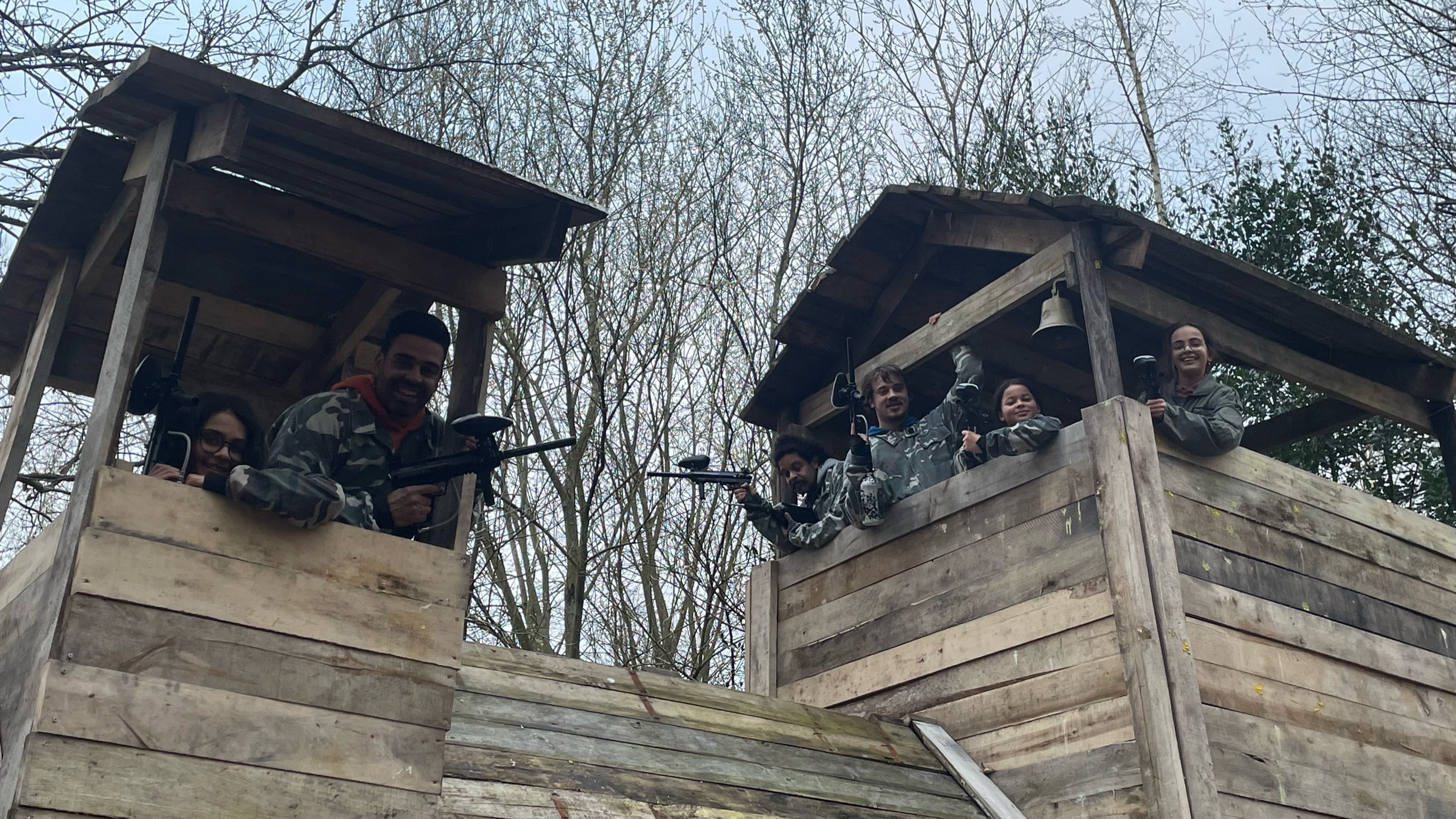 Paintball spelen