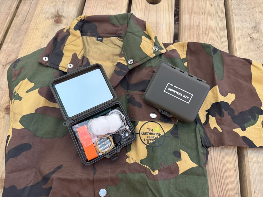 Military Survival Kit te koop - Bushcraft - Airsoft - Paintball bij The Gathering.be